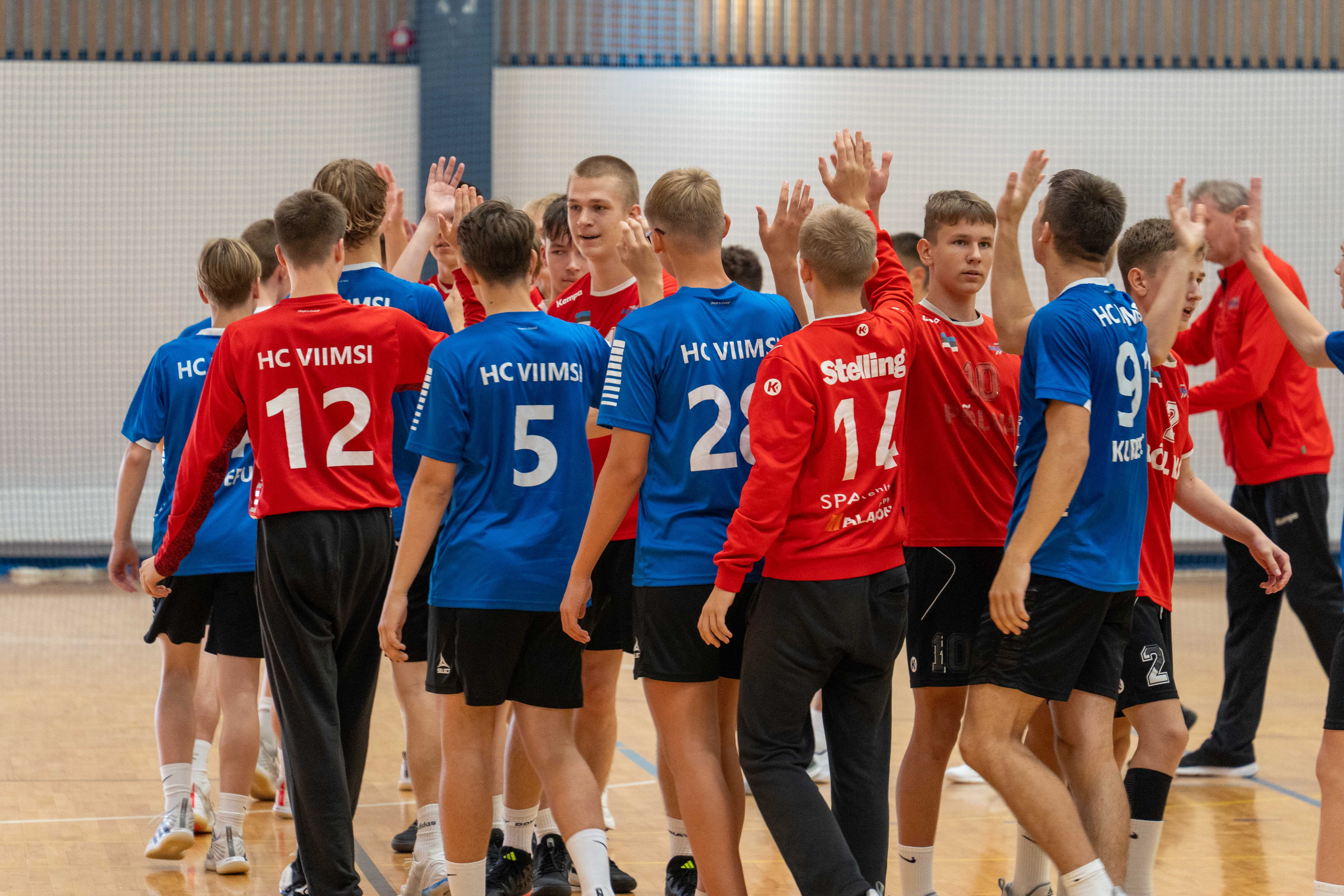 Nädalavahetusel jätkuvad Viimsis noormeeste B vanuseklassi 2024 Eesti meistrivõistlused käsipallis II etapi mängudega