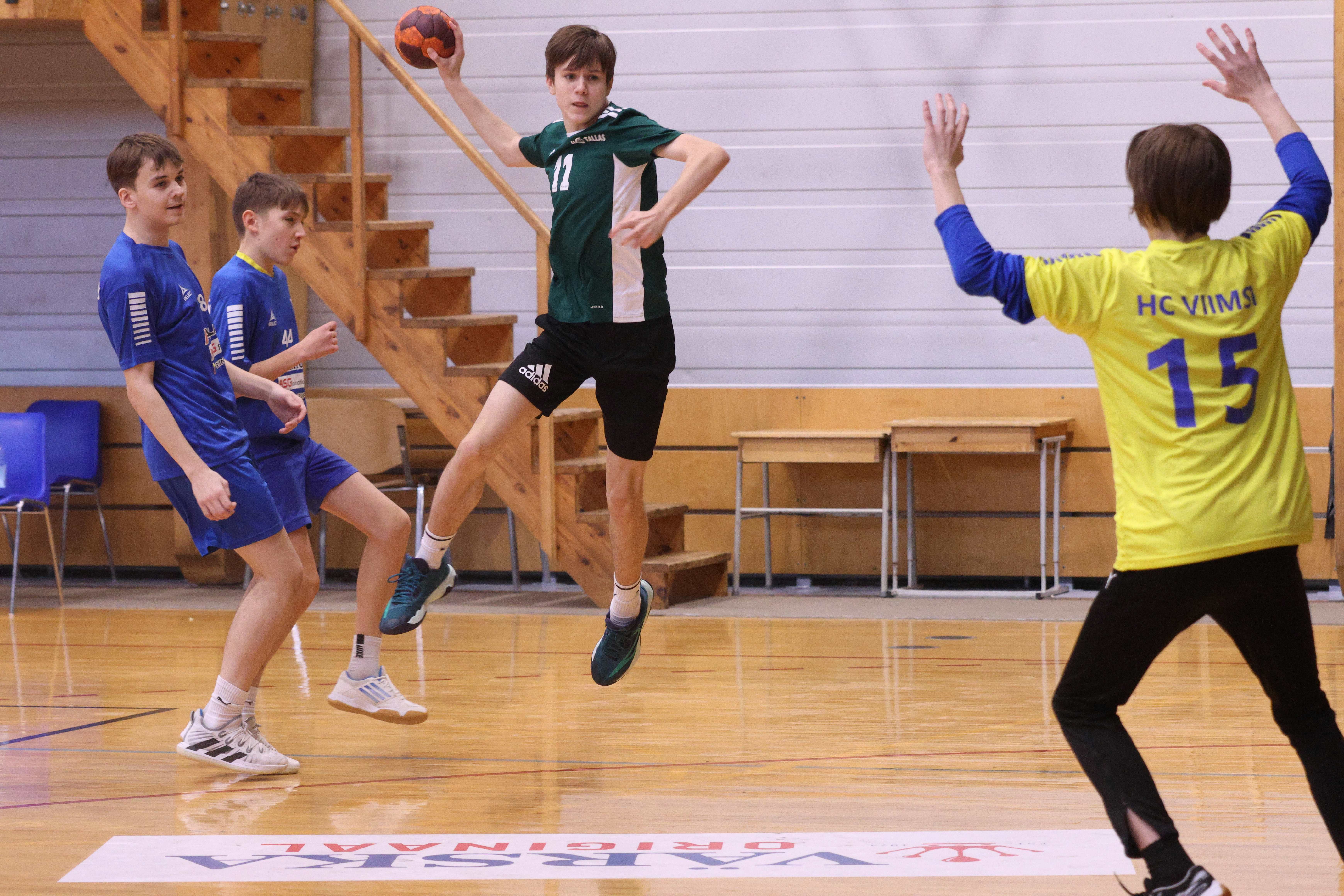 Noormeeste C vanuseklassi 2024 Eesti meistrivõistlustel käsipallis on jäänud mängida veel viimane võistluspäev