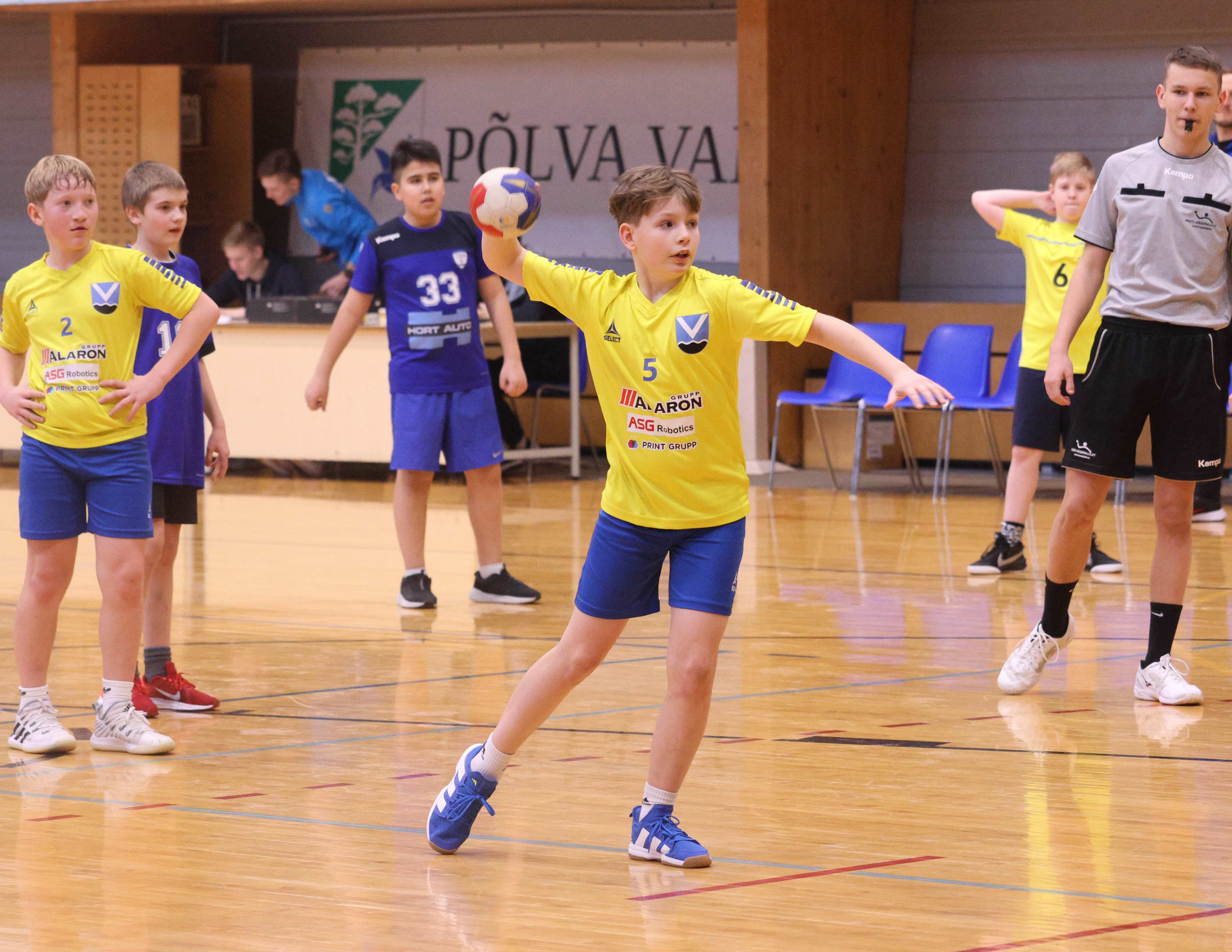 Nädalavahetusel jätkuvad Põlvas ja Kehras noormeeste D vanuseklassi 2024 Eesti meistrivõistlused käsipallis II etapi mängudega