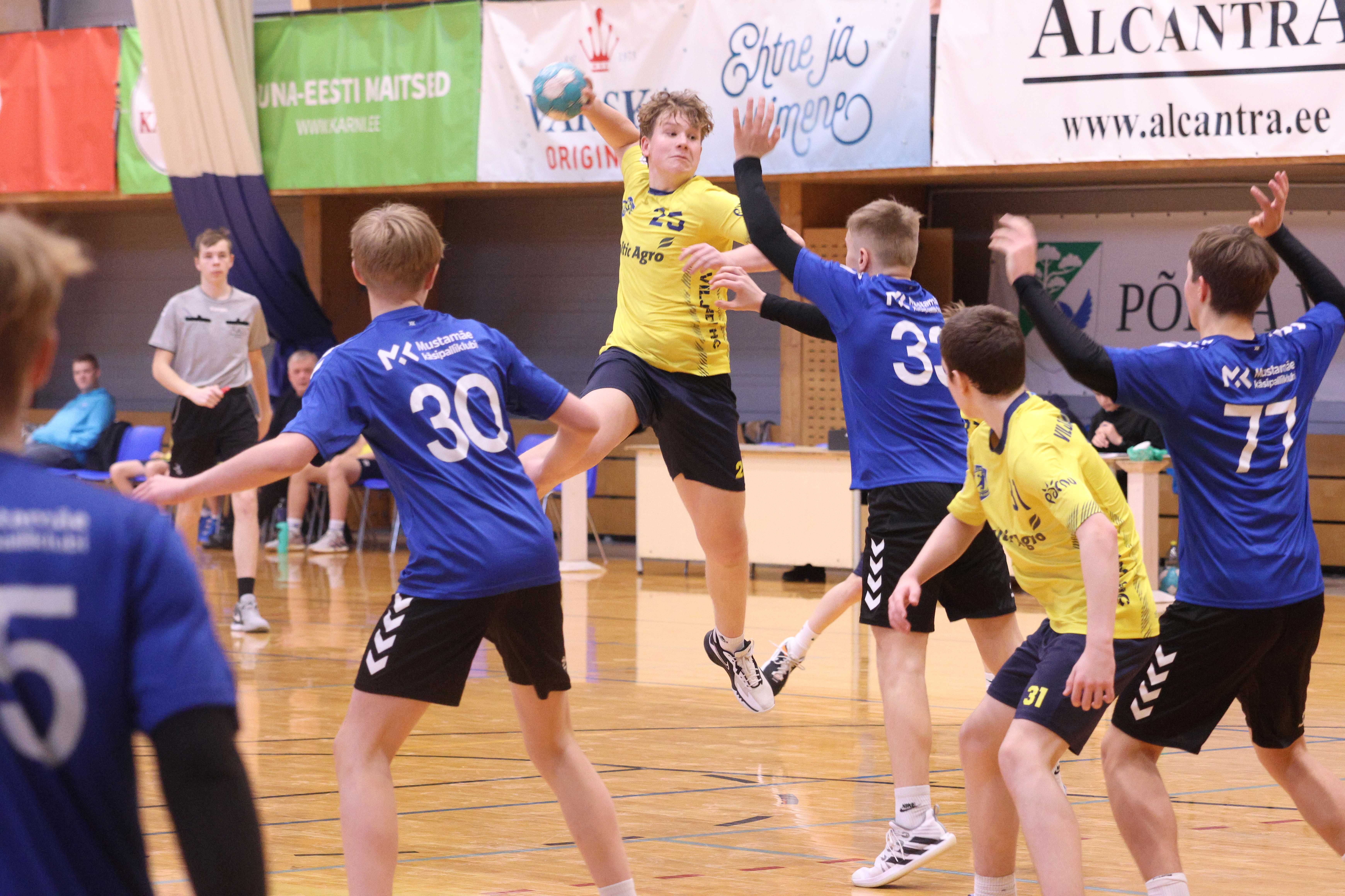 2024 Eesti meistrivõistlustel käsipallis on Viimsis noormeeste C vanuseklassi teisel etapil üks mängupäev seljataga