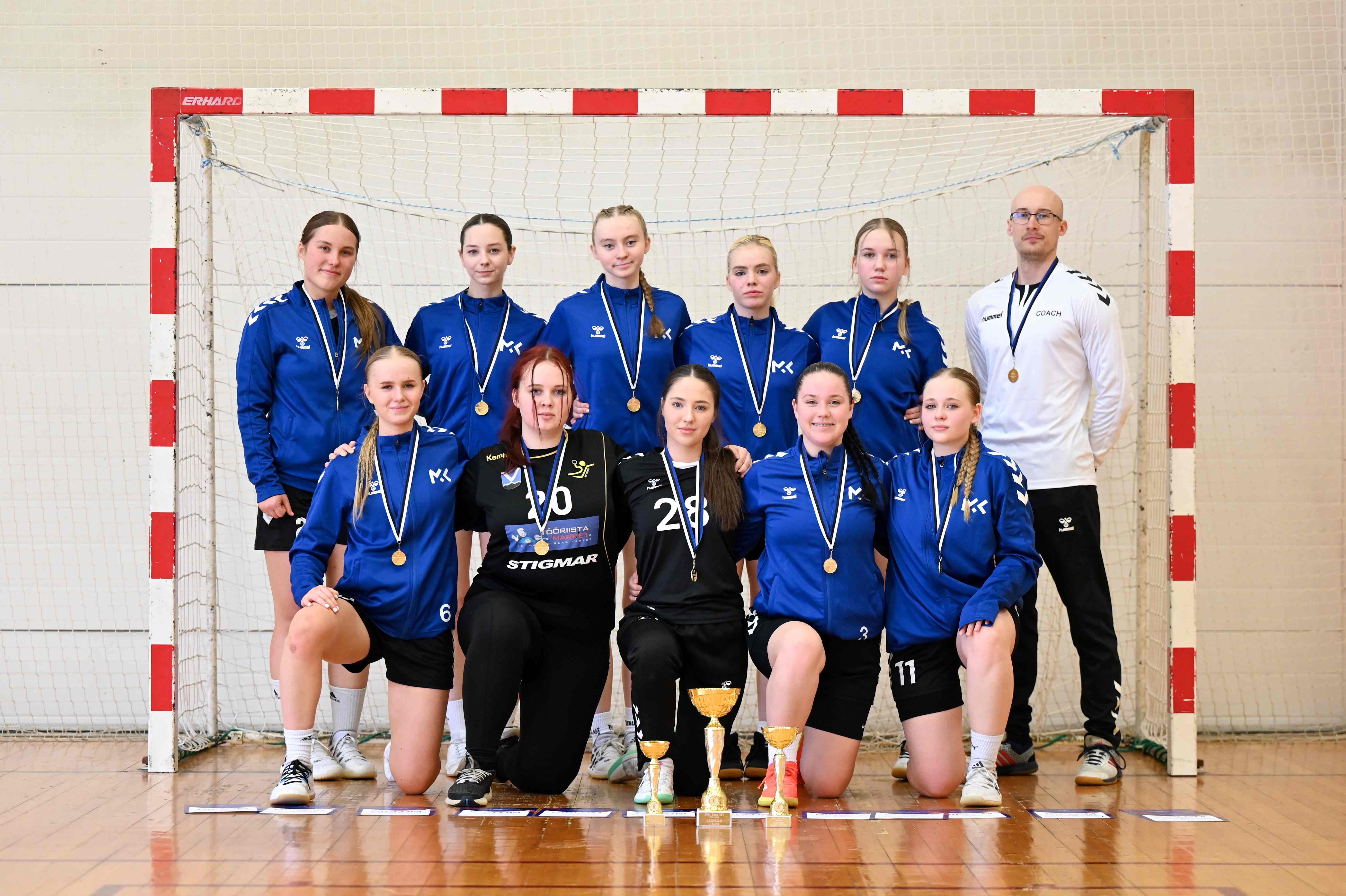 Mustamäe Käsipalliklubi võistkond on 2024 Eesti meister tütarlaste B2 vanuseklassi käsipallis