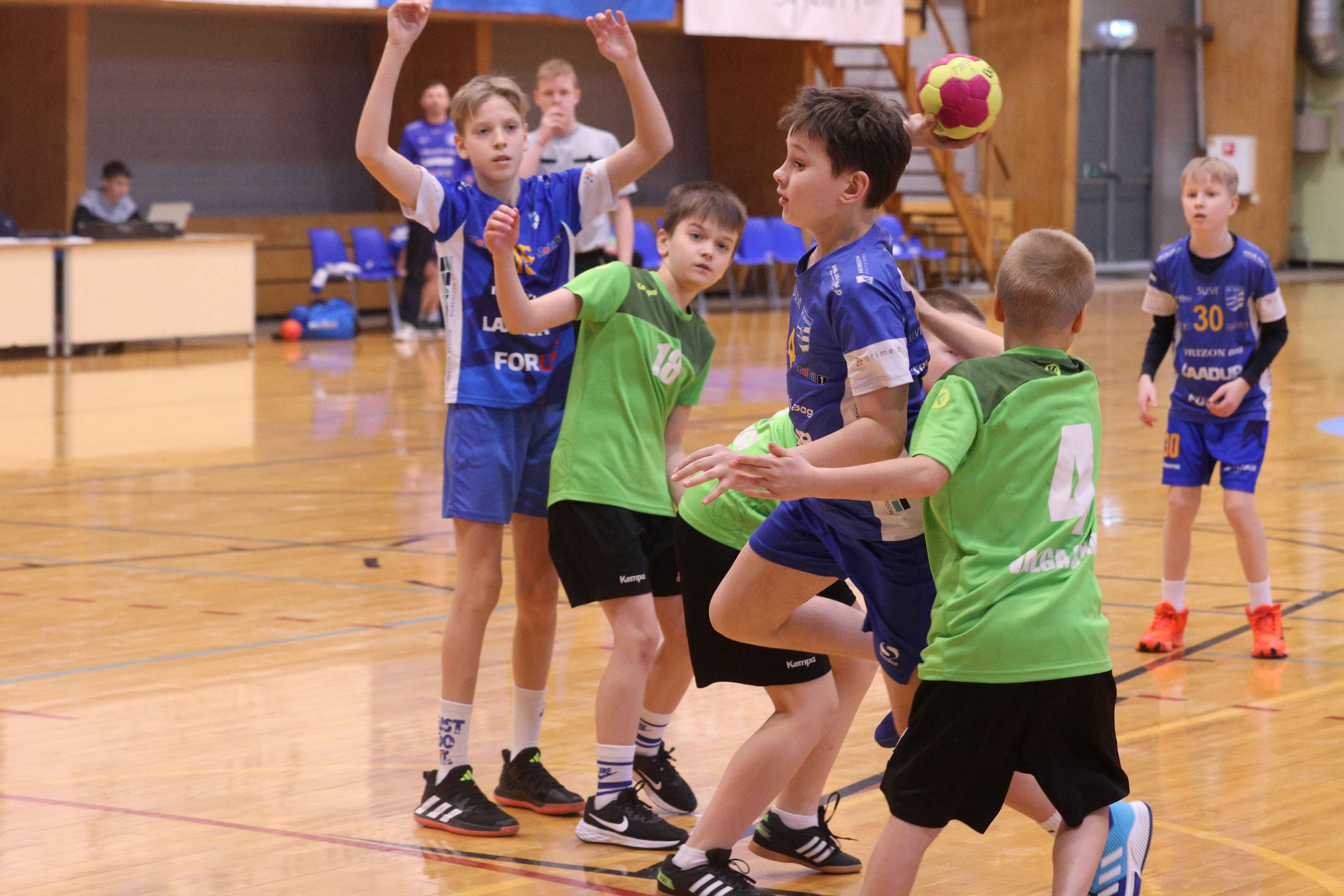 Mesikäpa Hallis toimusid noormeeste D2 vanuseklassi I etapi mängud 2024 Eesti meistrivõistlustel käsipallis